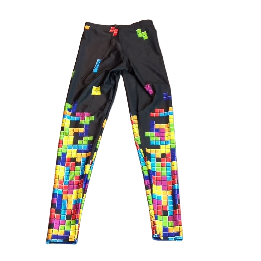 BlackMilk Tetris Gamecon Leggings Size XS - Picture 8 of 10